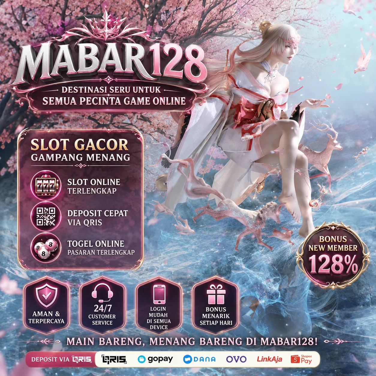 MABAR128 ⚡ Bentuk Ultimate Party Squad dan Taklukkan Setiap Tantangan Bersama